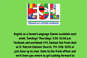 English as a Second Language
