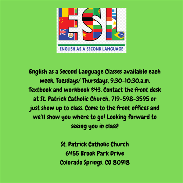 English as a Second Language
