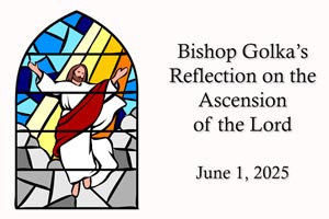 Bishop Golka's Reflection on the Ascension of the Lord