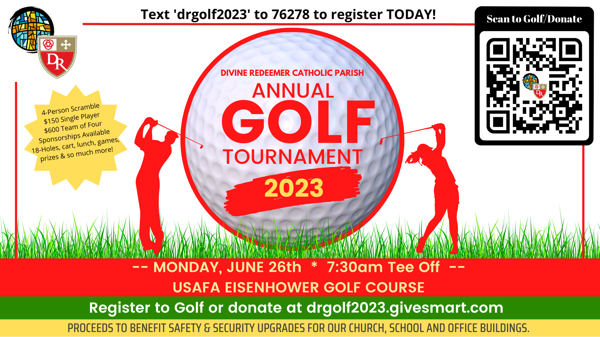 Divine Redeemer Catholic Parish Annual Golf Tournament 2023