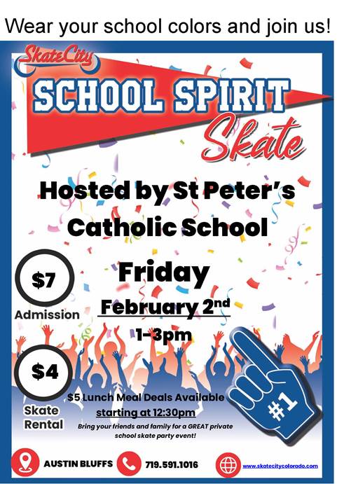 St. Peter Catholic School Spirit Skate